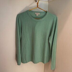 NWT! Spendrift mint green ultrasoft LS crewneck sweater size MP from Appleseed's